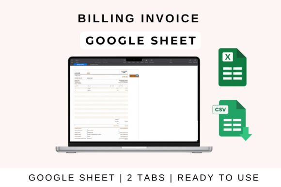 Billing Invoice Template Google Sheets