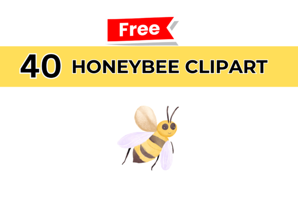 Honey Bees Clipart: A Sweet Addition to Your Design Toolkit