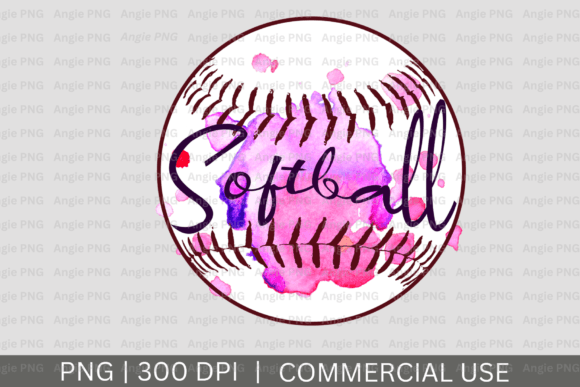 Softball PNG: A Versatile Graphic for Creators