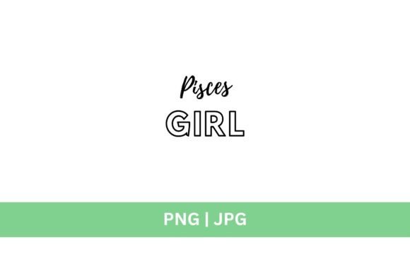 The Pisces Girl Graphic: A Creative Asset for Modern Designers