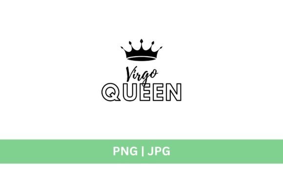 Virgo Queen Graphic: Crafting Your Brand's Regal Visual Identity